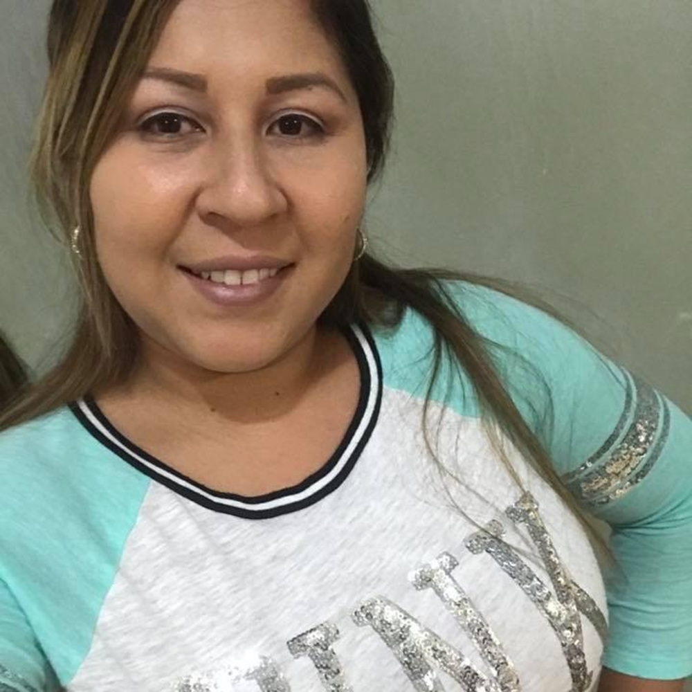 Pink VS | Quarter sleeve sequined top